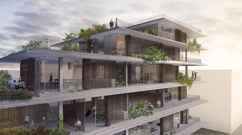 Wohnungsbauprojekt Flower Terraces von Zeller & Moye in China