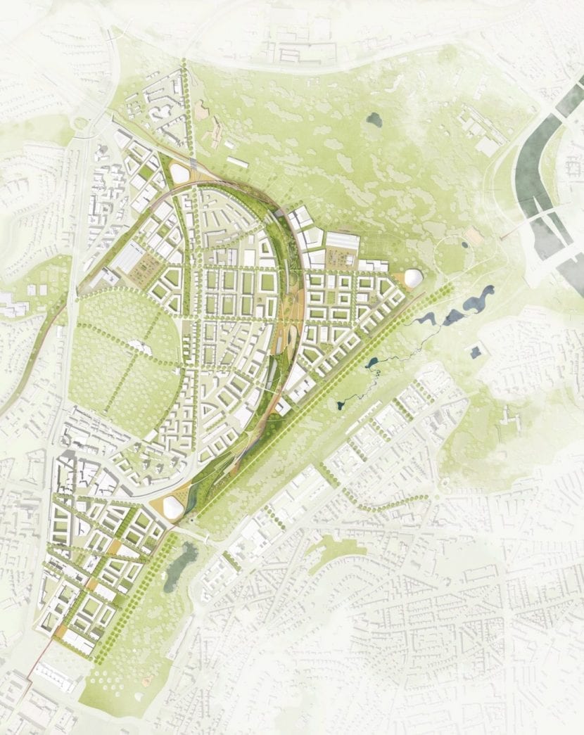 Der Lageplan des neuen Rosenstein-Quartiers (Grafik: asp Architekten / Koeber Landschaftsarchitekten)