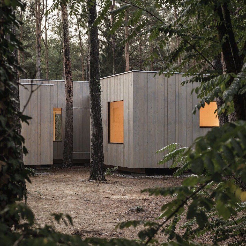 Haus Köris, Wohnhaus im Wald; Architektur: Zeller & Moye, Berlin (Foto: César Béjar)
