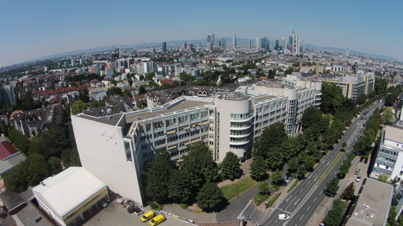 Das bisherige Bürogebäude in Frankfurt-Sachsenhausen (Foto: Iber Immobilien GmbH)