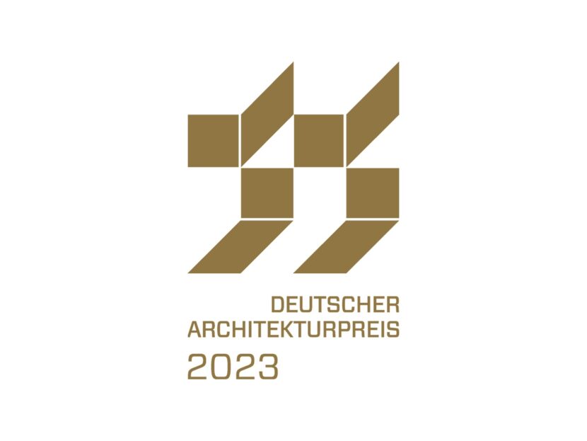 Der Deutsche Architekturpreis 2023 wurde Ende Januar von BAK und BMWSB ausgelobt (Grafik: Bundesbauministerium / BMWSB und Bundesarchitektenkammer / BAK)