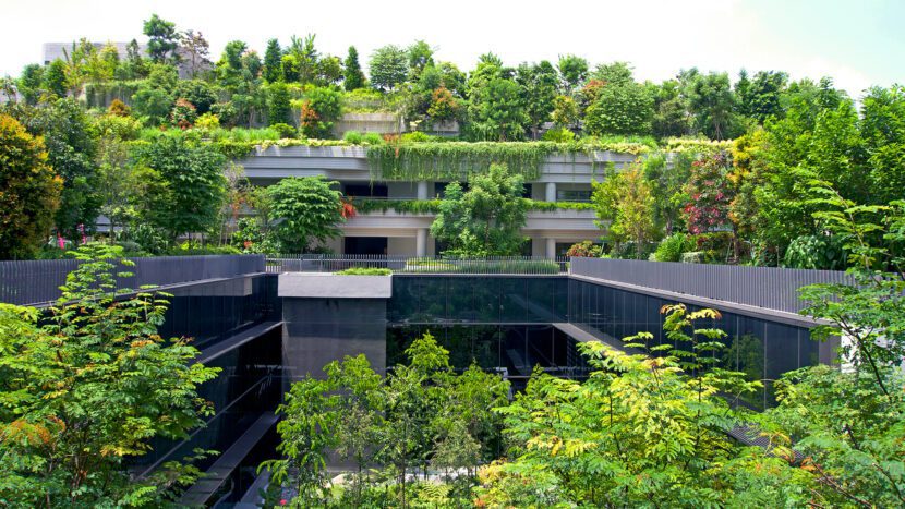 Dachgärten der "Kampung Admirality", ein "one-stop community mixed use development" in Singapur (Foto: © Ramboll)