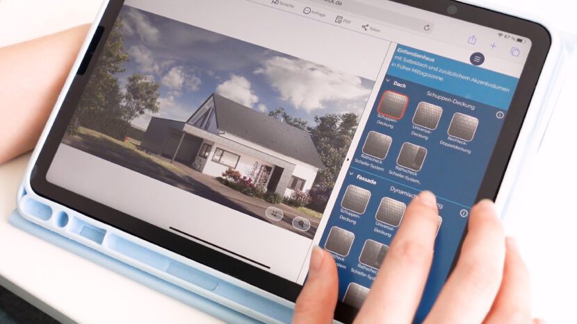 Online-Tool für die Planung von Dach und Fassade: Der Schiefer-Konfigurator (Foto: Rathscheck Schiefer)
