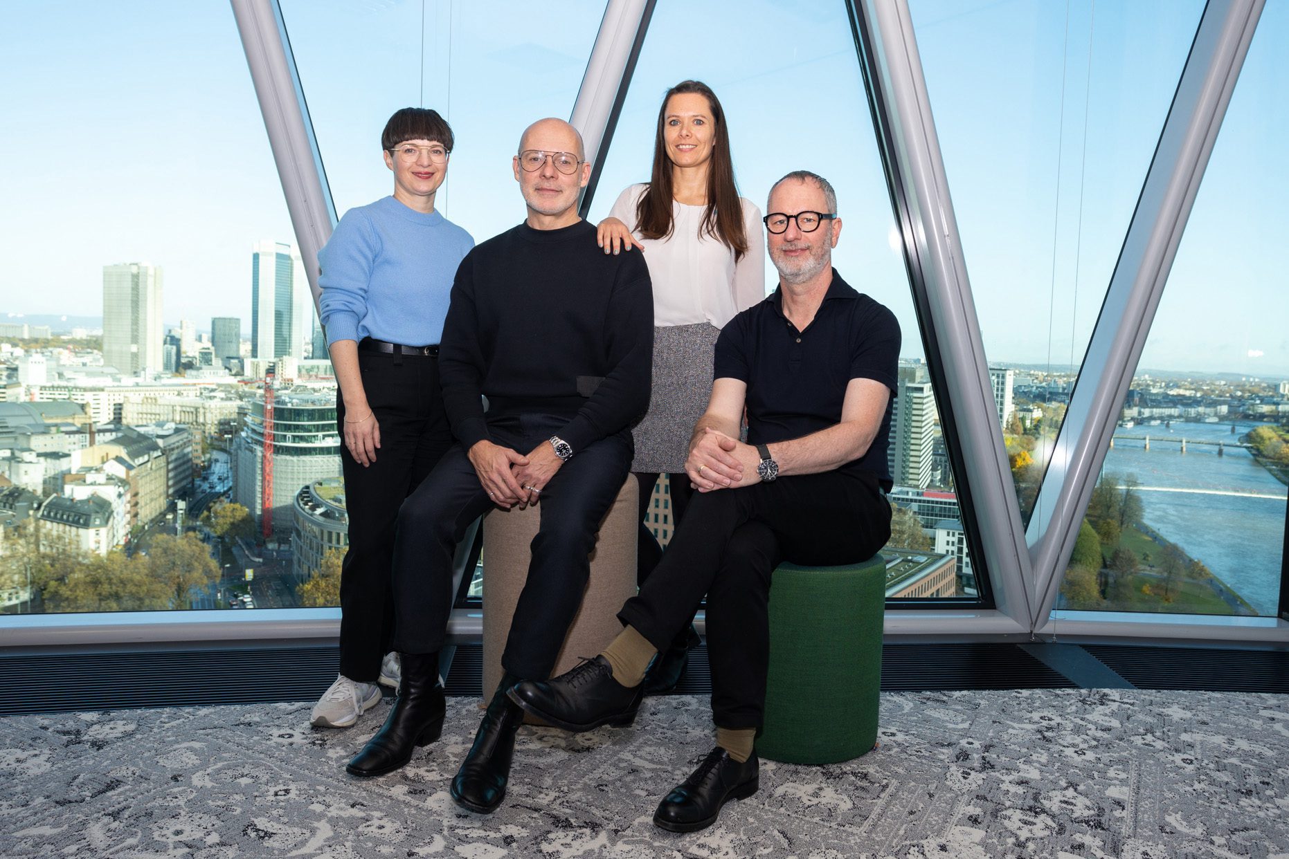 Neuer Name, neues bdia-Präsidium – v.l.n.r. Gabriela Hauser, Carsten Wiewiorra, Natascha Ninic, Johann Haidn (Foto: Milton Arias)