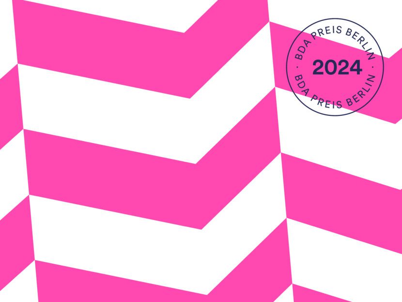 Der Bund Deutscher Architektinnen und Architekten BDA Berlin hat den BDA PREIS BERLIN 2024 ausgelobt (Grafik: BDA Berlin)