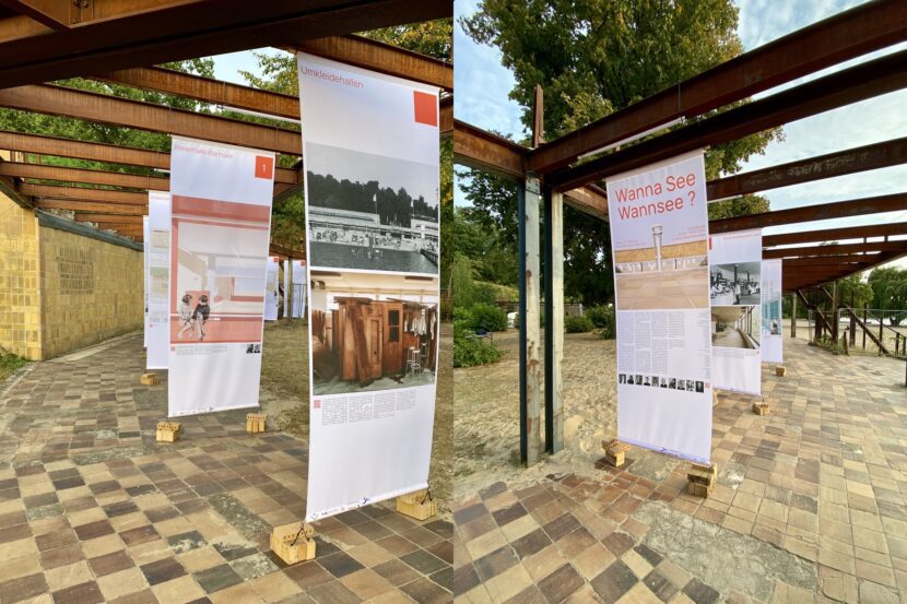 Die Ausstellung zeigt Entwürfe, wie die bestehenden Strukturen behutsam umgenutzt und um neue öffentliche Räume für alle Generationen ergänzt werden (Fotos: Eric Sturm)