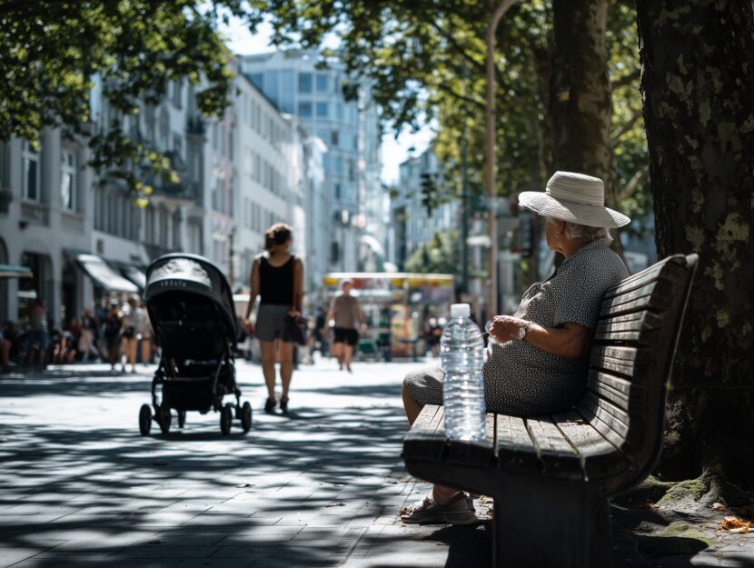 Schutz vor extremer Hitze in der Stadt: Eine neue kostenlose Publikation des Difu (Deutsche Institut für Urbanistik) liefert Praxistipps für Kommunen.